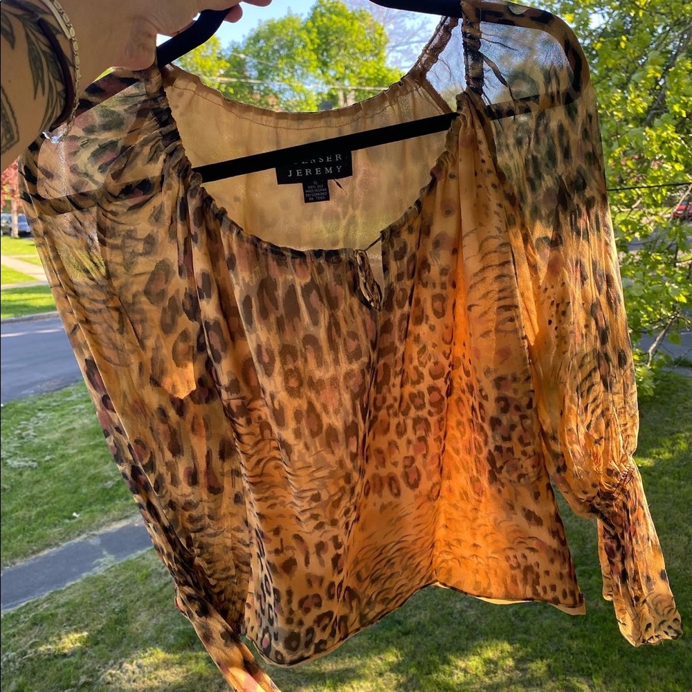 Cheetah top